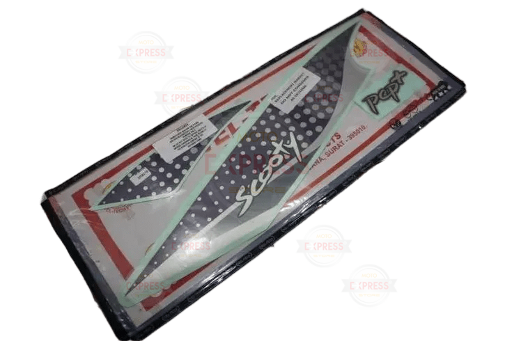 Tvs Scooty Pep 90 Cc Sticker Lila
