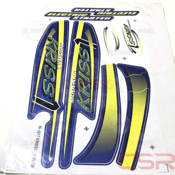 Moto Express ARMA SETİ MODENAS M-1017 KIRİS 1-7-MAVİ