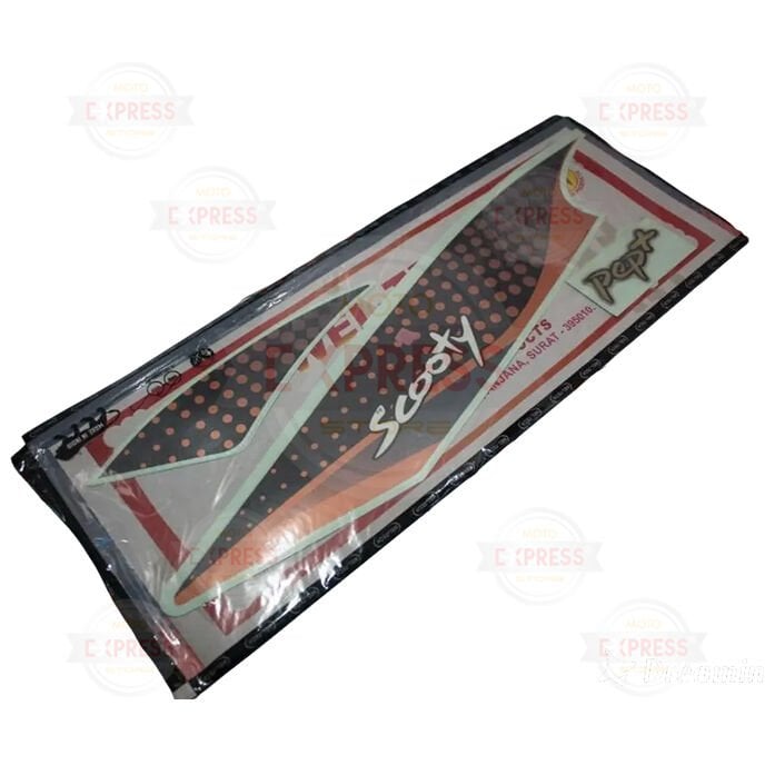 Tvs Scooty Pep 90 Cc Sticker Turuncu