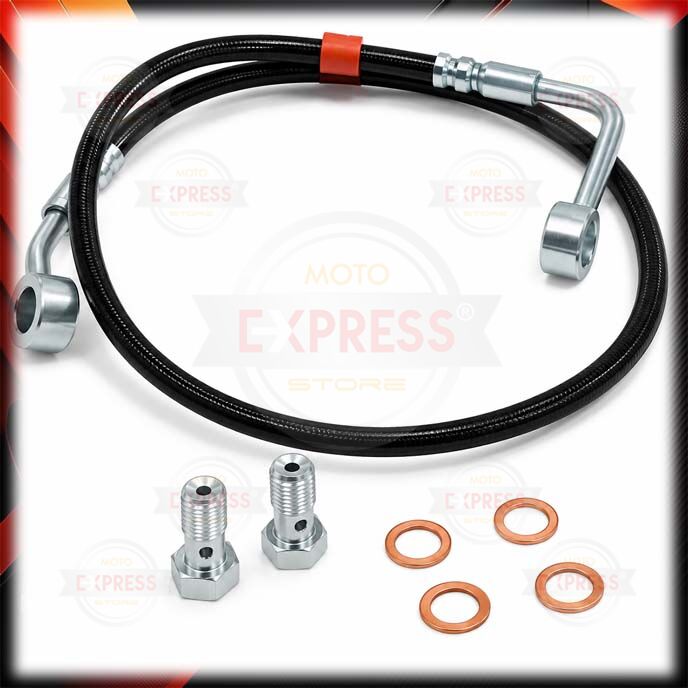 Bajaj Dominar D250 D400 2020-2026 ABS Merkezinden Üst Merkeze Giden Fren Hidrolik Hortumu