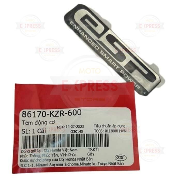 Honda Pcx125-150 2011-2020 ESP Yazısı Stickeri Etiketi Amblemi Siyah Adet A