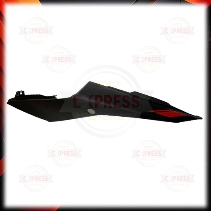 Yamaha MT25 2020 Ice Fluo Sol Arka Sele Altı Kuyruk Grenajı Mat Siyah-Kırmızı A