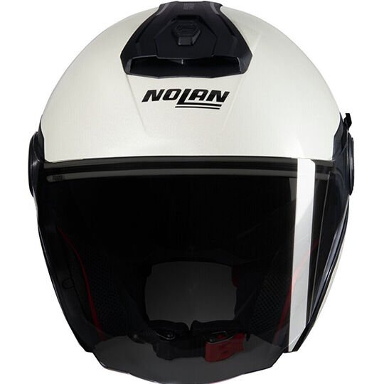 NOLAN N40-5 06 CLASSICO NOBILE 320 CAMLI YARIM KASK PARLAK BEYAZ