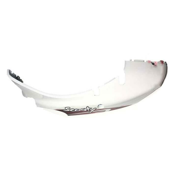 Tvs Scooty Pep Plus 75-90 Beyaz-Kırmızı Sol Yan Kapak Sele Altı Grenajı A