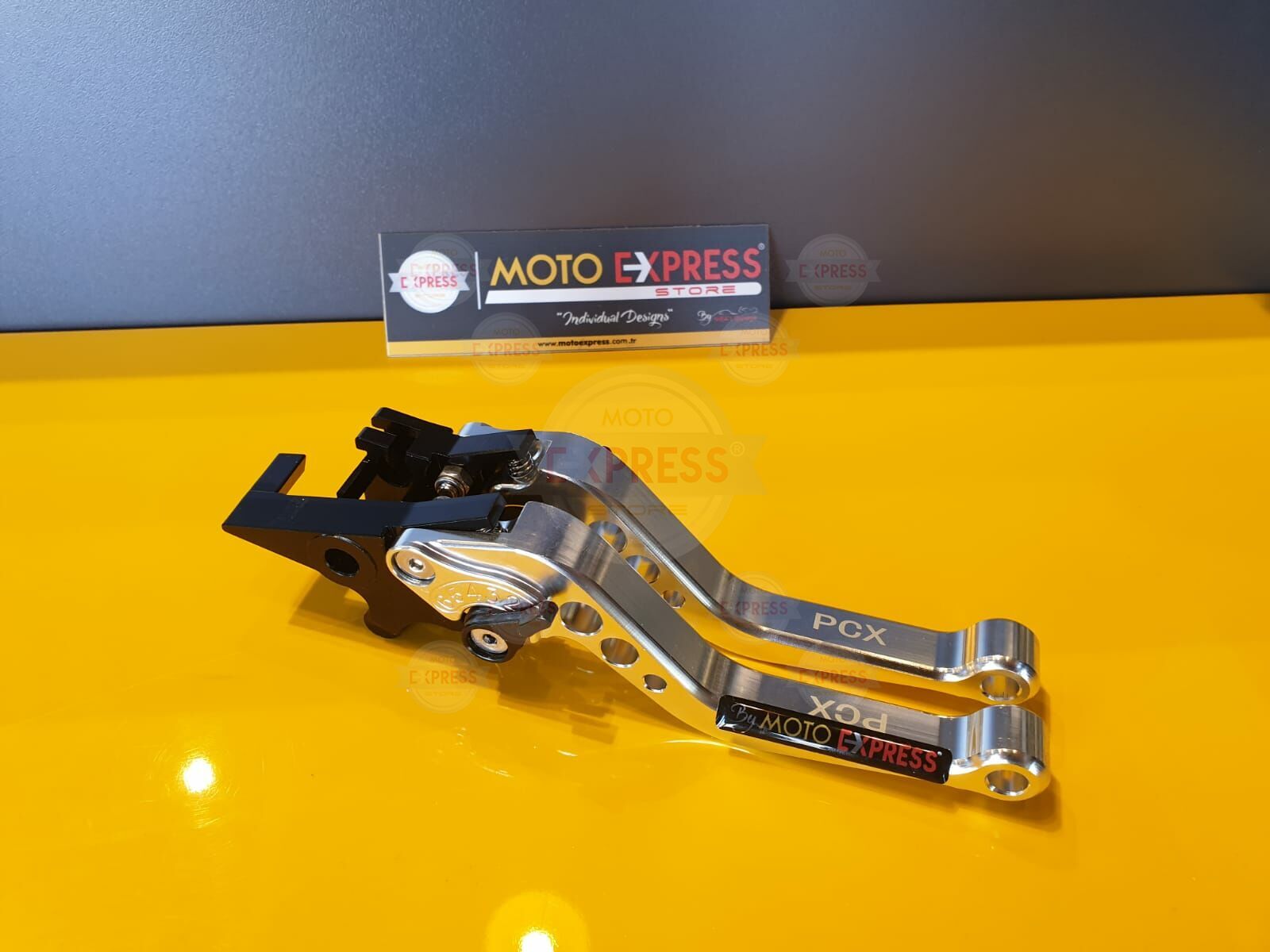 HONDA PCX 125 - 150 AYARLANABİLİR SPOR KISA MANET SETİ A KALİTE GOLD