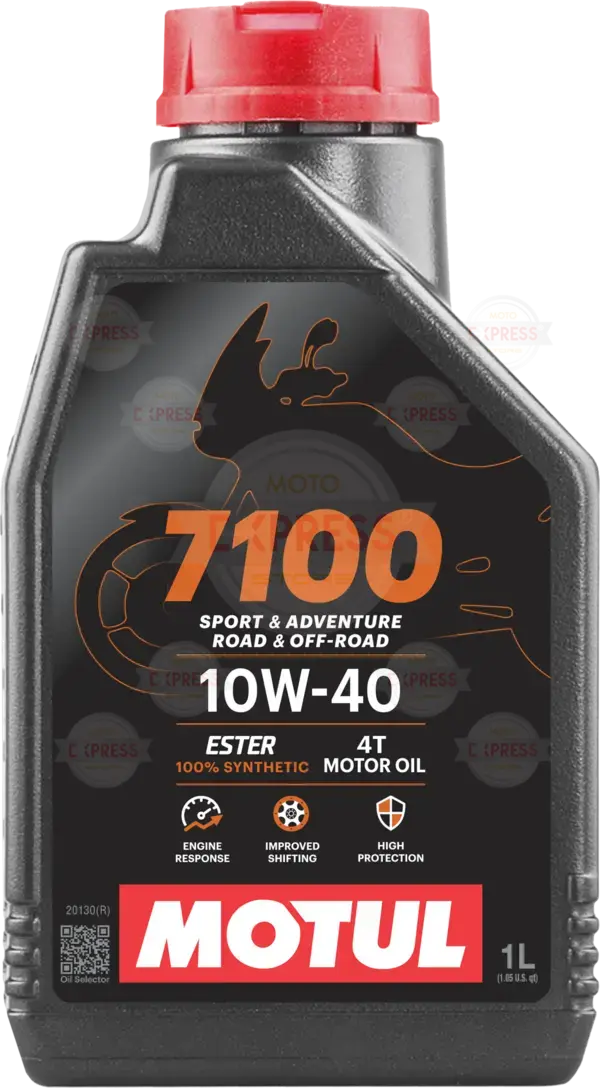 Motul 7100 10W-40 Tam Sentetik Motosiklet Yağı 1 Litre