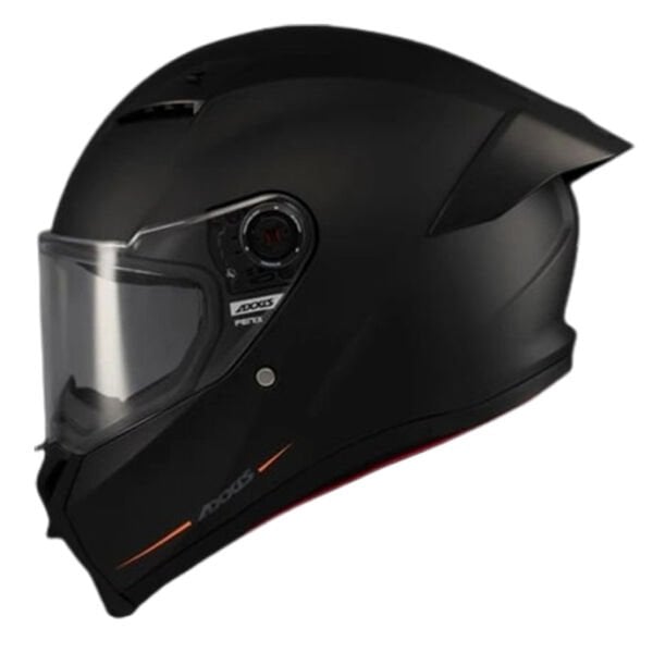 Axxıs Fenıx Solıd A1 Black Matt Motosiklet Kaskı