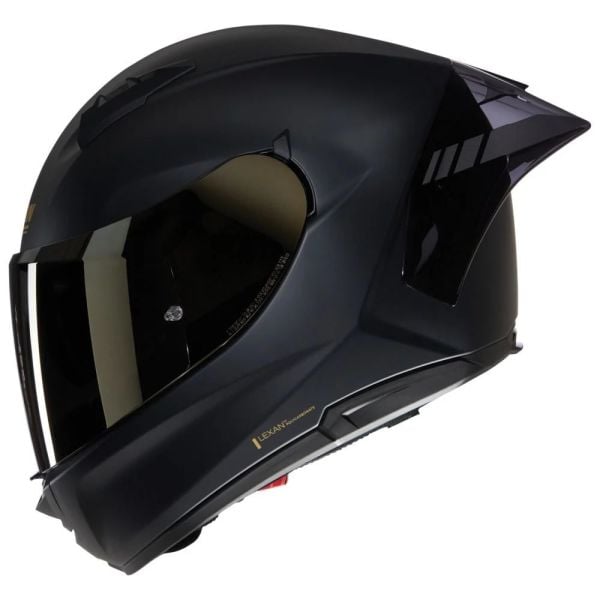 NOLAN N60-6 SPORT AUREO 331 KAPALI KASK MAT SİYAH ALTIN CAM