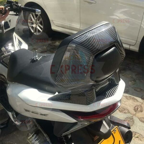 Honda PCX125 2018-2020 Karbon Sissy Bar Arka Sırt Dayama Sırtlık