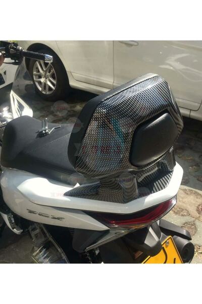 Honda PCX125 2018-2020 Karbon Sissy Bar Arka Sırt Dayama Sırtlık