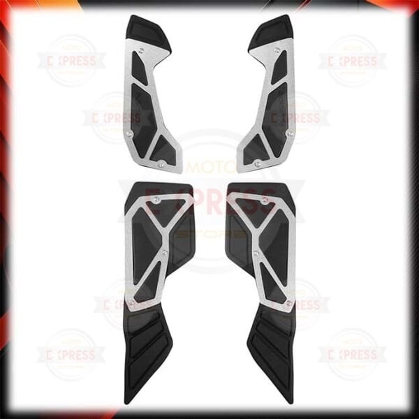 Yamaha Nmax125 Nmax155 2021-2024 Alüminyum Metal Alt Basamak Paspas Seti Gri A