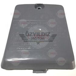 Moto Express AKÜ KAPAĞI KİNETİC GRİ