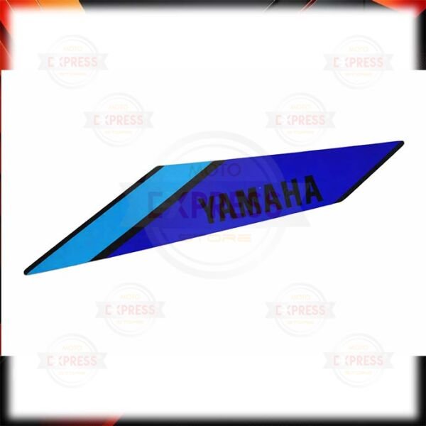 Yamaha MT25 2022-2023 Sol Arka Sele Altı Kuyruk Etiketi Sticker Mavi-Siyah A