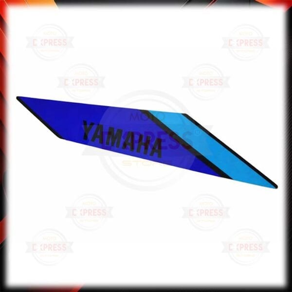 Yamaha MT25 2022-2023 Sağ Arka Sele Altı Kuyruk Etiketi Sticker Mavi-Siyah A
