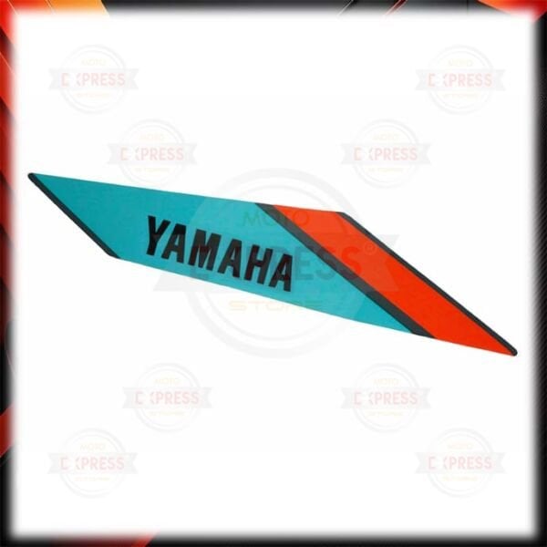 Yamaha MT25 2022-2023 Sağ Arka Sele Altı Kuyruk Etiketi Sticker Mavi-Kırmızı A