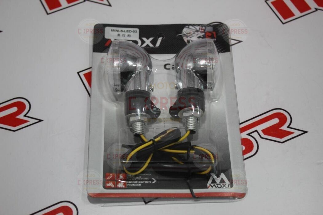 Moto Express LED-3 SİNYAL LAMBA CROM TK