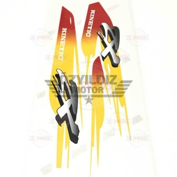 Moto Express ARMA SETİ KİNETİC KIRMIZI A