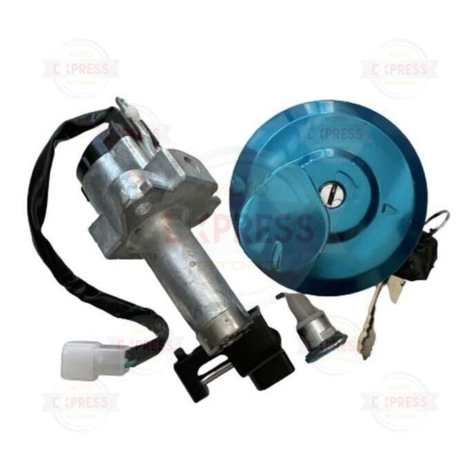 Honda CB125 Ace Kontak Kilit Göbek Anahtar Takımı Seti Om