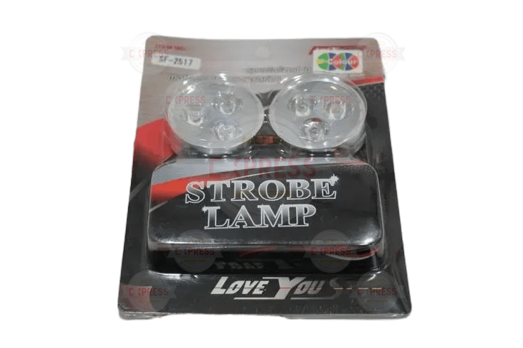 Dekoratif Yuvarlak Çiftli Sinyal Siyah 2 Li