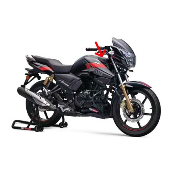 Tvs Apache RTR150 RTR180 2013-2016 Depo Önü Üstü Grenajı Dekoru Paneli Karbon A
