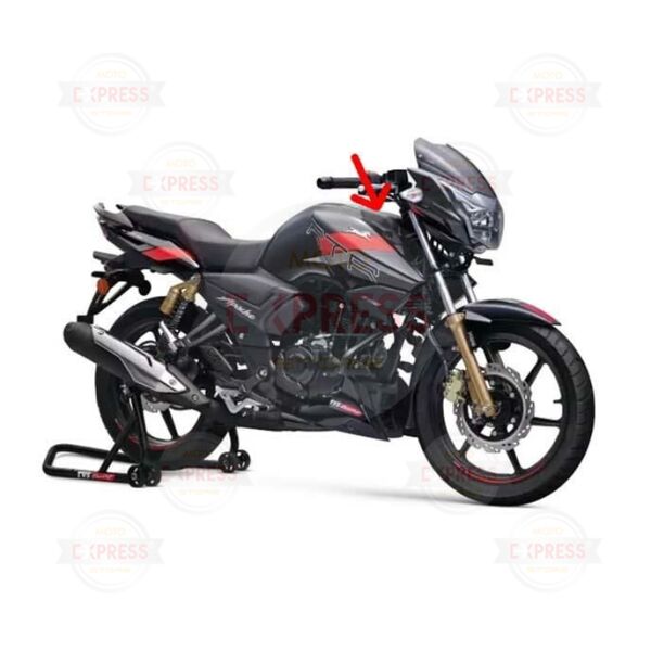 Tvs Apache RTR150 RTR180 2013-2016 Depo Önü Üstü Grenajı Dekoru Paneli Karbon A