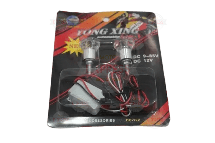 Dekoratif Lamba Beyaz-Yeşil