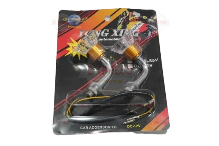 Dekoratif Lamba Yeşil-Beyaz-Sarı