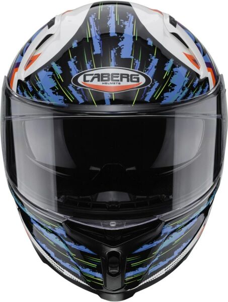 CABERG AVALON HAWK BEYAZ-SİYAH-MAVİ KASK