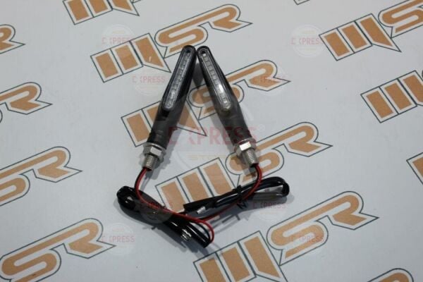 Moto Express SİNYAL LED ÇİFT TARAFLI KAYARLI SARI IŞIK TK