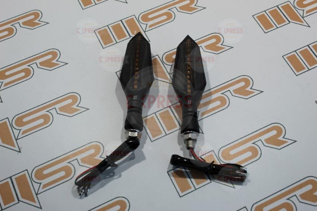 Moto Express SİNYAL LED ÇİFT TARAFLI KAYARLI SARI IŞIK TK