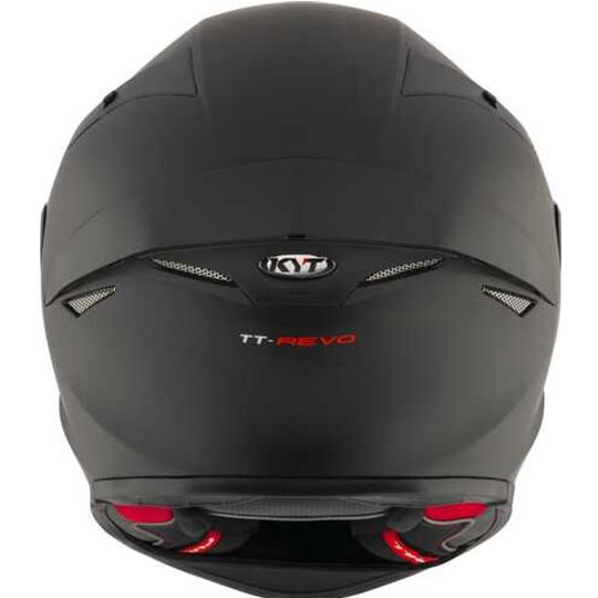 KYT TT-REVO KASK PLAIN MAT SİYAH