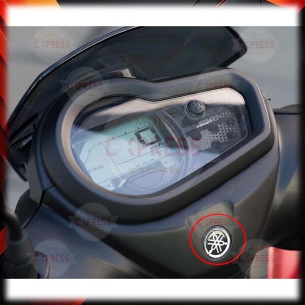 Yamaha RayZR125 Km Kilometre Saat Çerçevesi Amblemi Etiketi Stickeri A