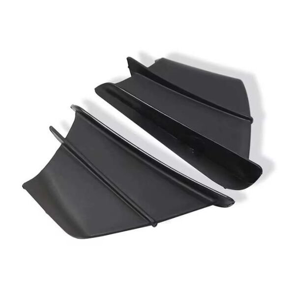 Racing Motosiklet Universal Yan Kanat Grenaj Kanadı Seti Siyah
