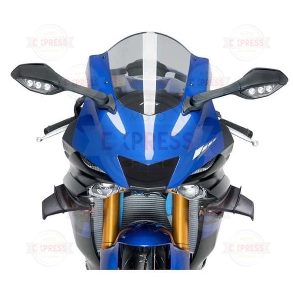 Racing Motosiklet Universal Yan Kanat Grenaj Kanadı Seti Siyah