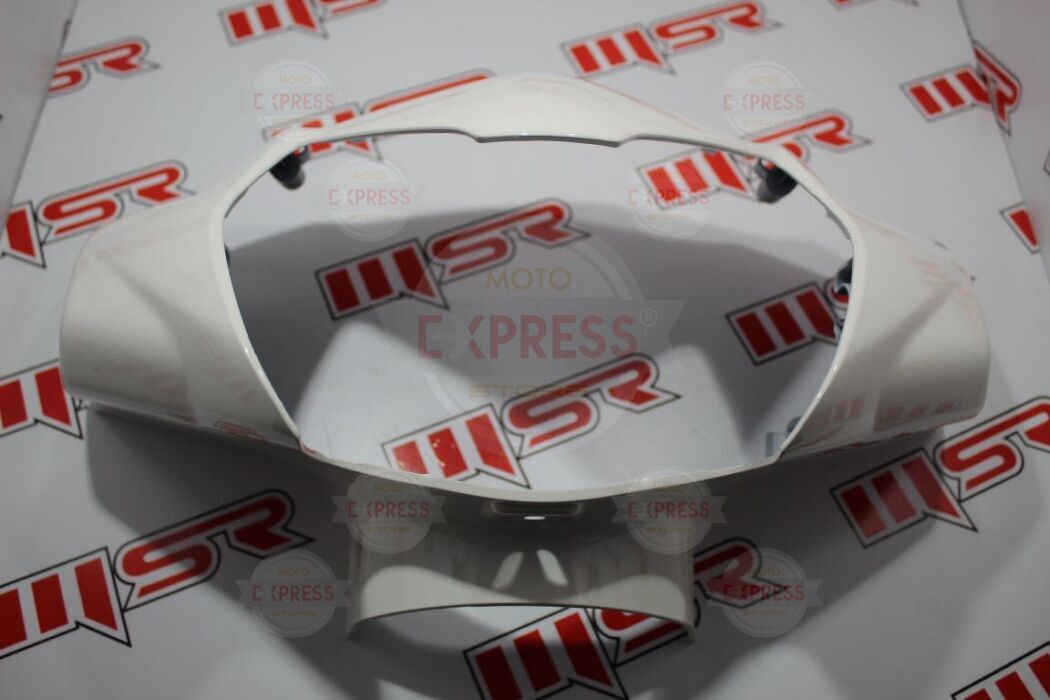 Moto Express TVS SCOOTY PEP 75-90 CC FAR ÇERÇEVESİ BEYAZ A