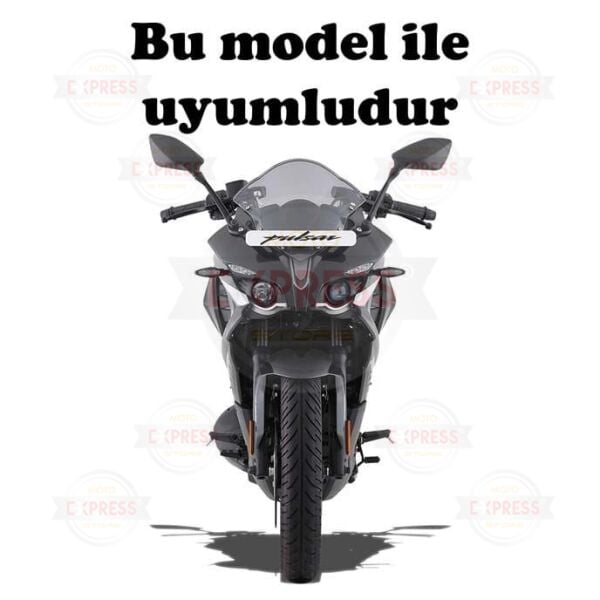 Bajaj Pulsar Rs200 Ön Far Altı Grenajı Panzolotu Siyah Parça A