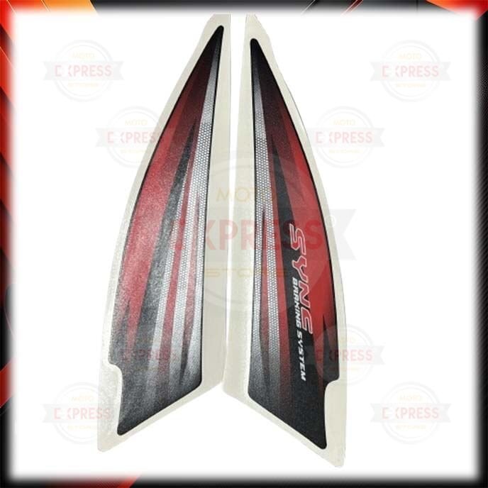 Tvs Wego 110 Çamurluk Etiketi Sticker Siyah