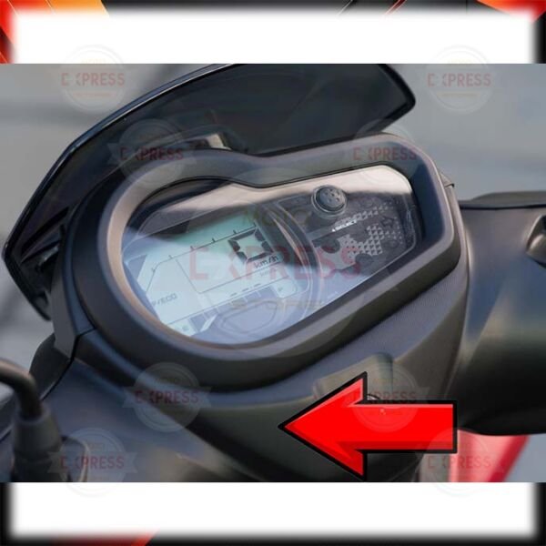 Yamaha RayZR125 Km Kilometre Saati Çerçevesi Muhafazası Arka Grenajı A