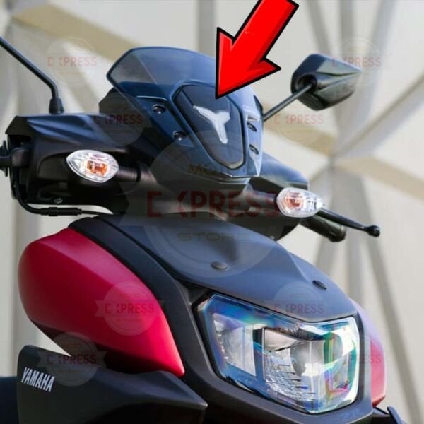 Yamaha RayZR125 Ön Siperlik Camı Ortası Ortası Dekoratif Ufak Parça A