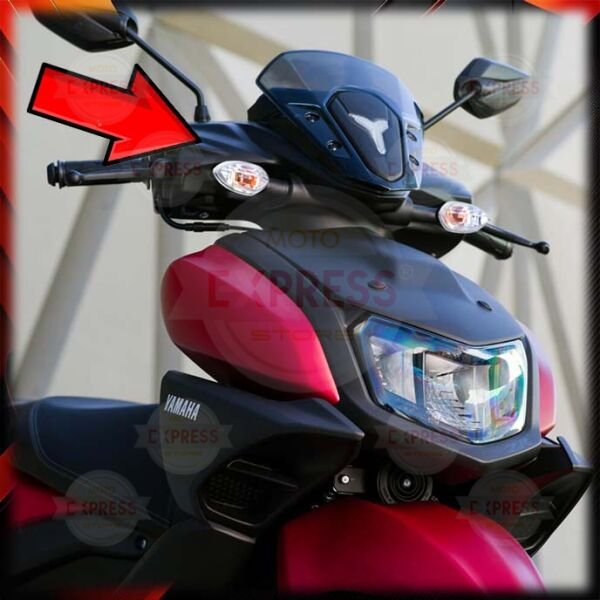 Yamaha RayZR125 Km Kilometre Saati Çerçevesi Muhafazası Ön Kafa Grenajı A