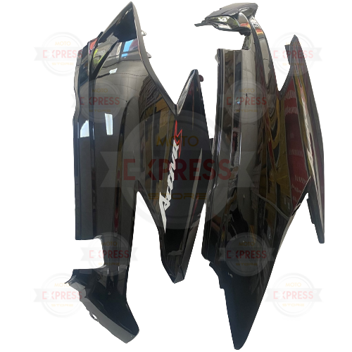 Moto Express YAN KAPAK ACTIVA S SİYAH TAKIM EM