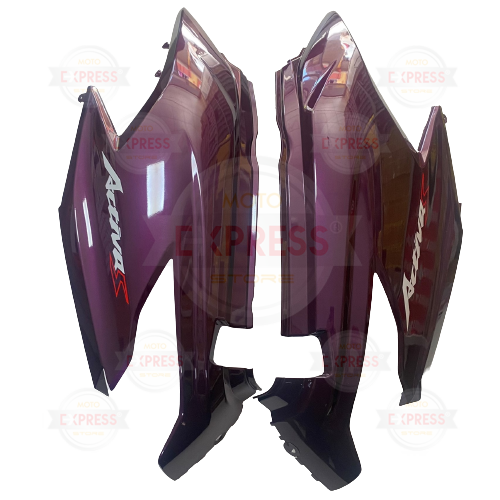 Moto Express YAN KAPAK ACTIVA S MOR TAKIM EM