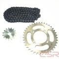 Moto Express DİŞLİ ÖN+ARKA+ZİNCİR RX100