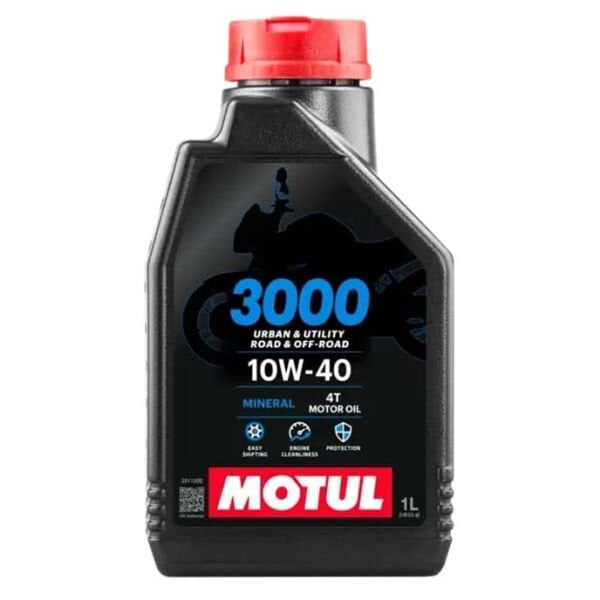 MOTUL 3000 10W40 4T MOTOSİKLET YAĞI 1 LİTRE