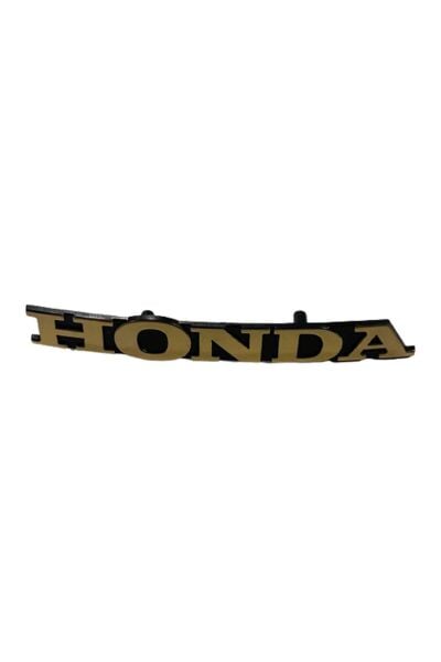 Honda Spacy 110 Gidon Kafa Sinyal Çerçevesi Amblemi Sticker Yazısı Sarı CS