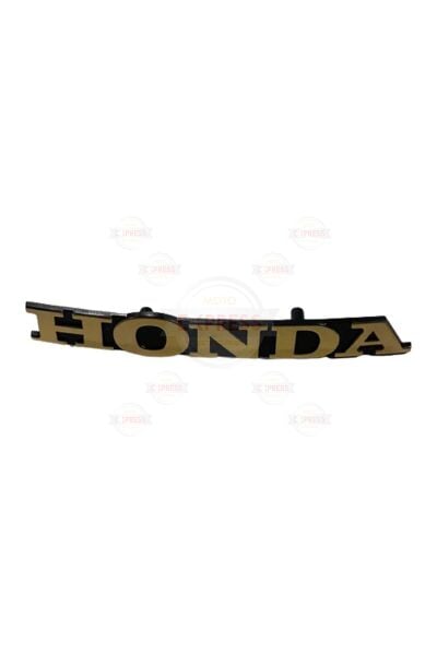 Honda Spacy 110 Gidon Kafa Sinyal Çerçevesi Amblemi Sticker Yazısı Sarı CS