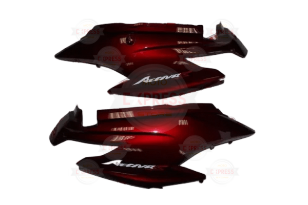 Honda Activa S 125 Yan Kapak Bordo