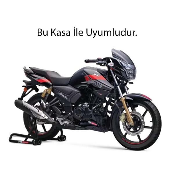 Tvs Apache RTR150 RTR180 2013-2016 Sağ Ön Basamak Braketi Dekoratif Kapağı Grenajı A