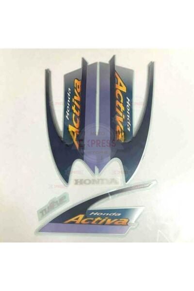 Honda Activa 100 Mavi Arma Sticker Amblem Seti