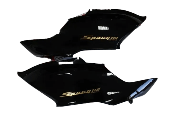 SPACY 110 CC YAN KAPAK SİYAH OEM